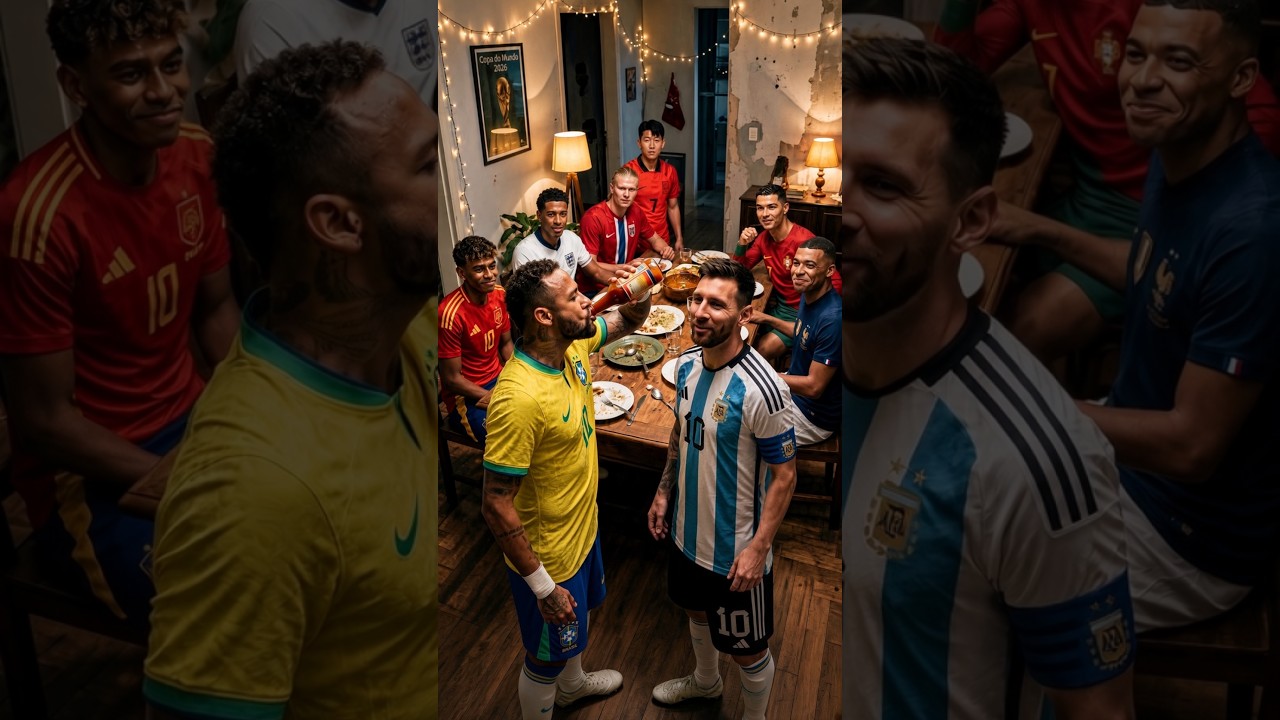 Neymar “Bana Acı Dokunmaz” Dedi, 2 Saniye Sonra Yıkıldı! Messi: “Ne oldu lan Isındın mı?” 😂🌶️