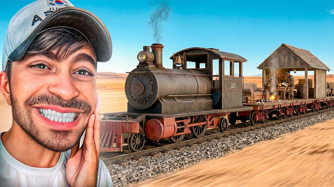 السفر الطويل بالقطار !! 😍