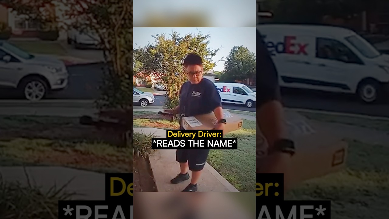 Delivery Driver Has Had Enough…