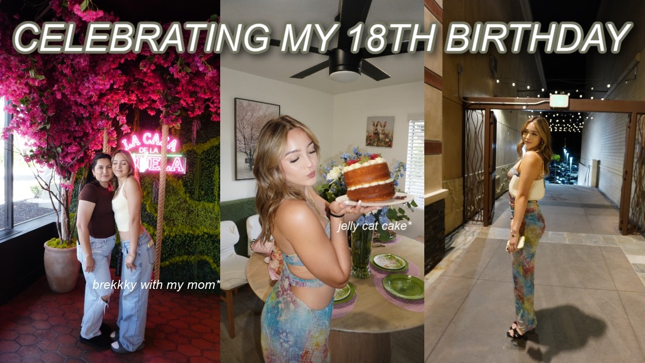 IM FINALLY 18! | birthday vlog + getting  ready and celebrating - Published by Nely Cuevas
