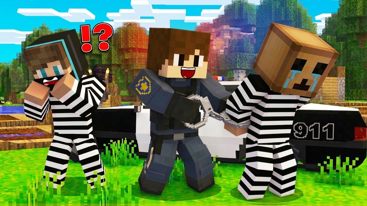 ماين كرافت لايف ستيل الحرامية #11 : الشرطة اعتقلت صديقي ولكن انتقمت !!؟ 😱🔥