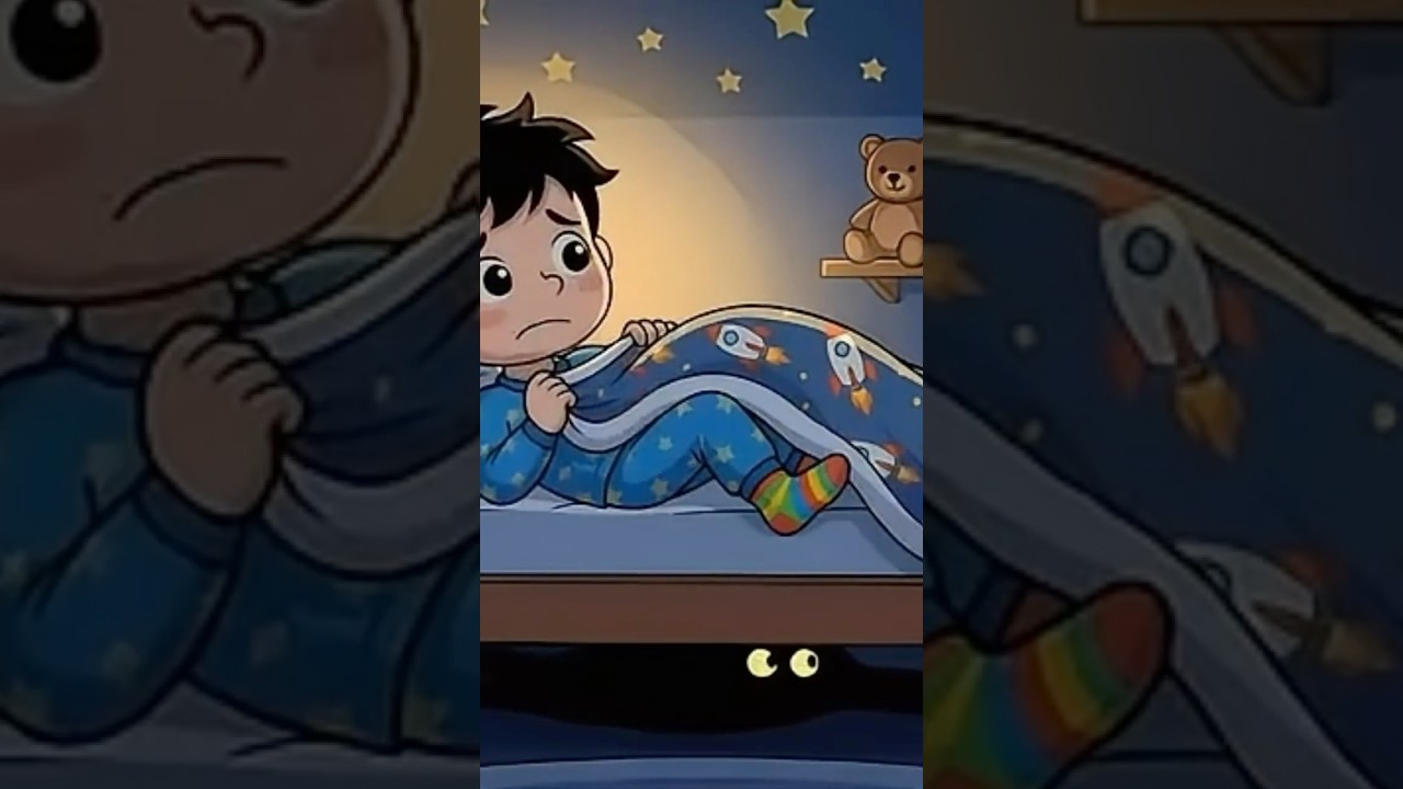 Desenho Infantil Educativo: Monstro Debaixo da Cama!  Desenho Animado para Crianças #shorts