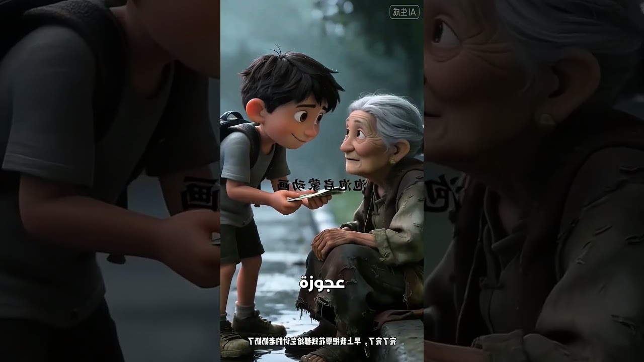 🥪 جزاء الإحسان! شاهد ماذا فعل زملاء الطفل معه بعدما تبرع بطعامه وماله للفقراء | قصص روعة ✨ #شورت