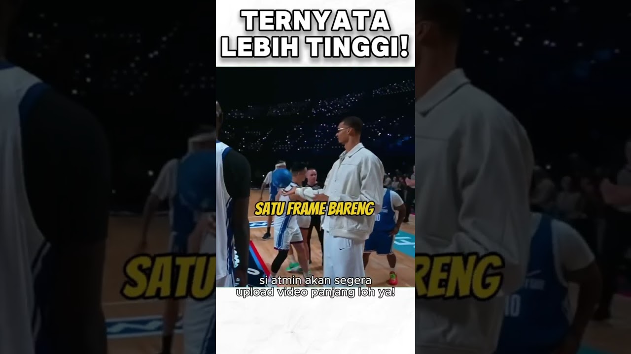Victor Wembanyama Bohong Tentang Tinggi Badannya! #shorts
