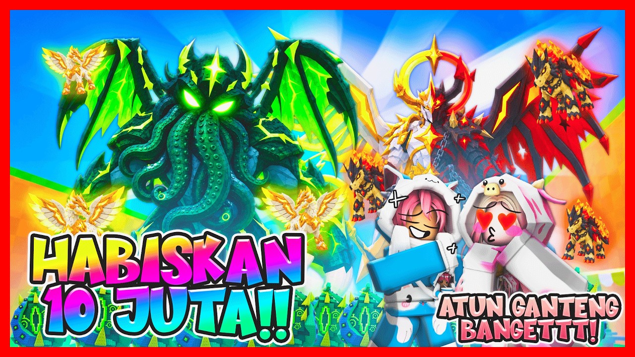 ATUN MENGHABISKAN 10 JT UNTUK MENDAPATKAN PENGAKUAN CINTA DARI MOMON !! Feat @sapipurba  Roblox