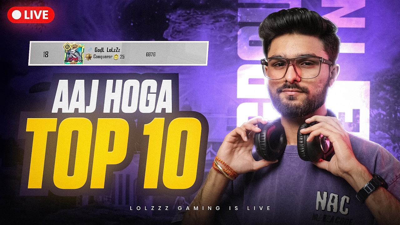 RANK PUSH TO #1 | CONQUEROR RANK PUSH OR WHAT | BGMI LIVE