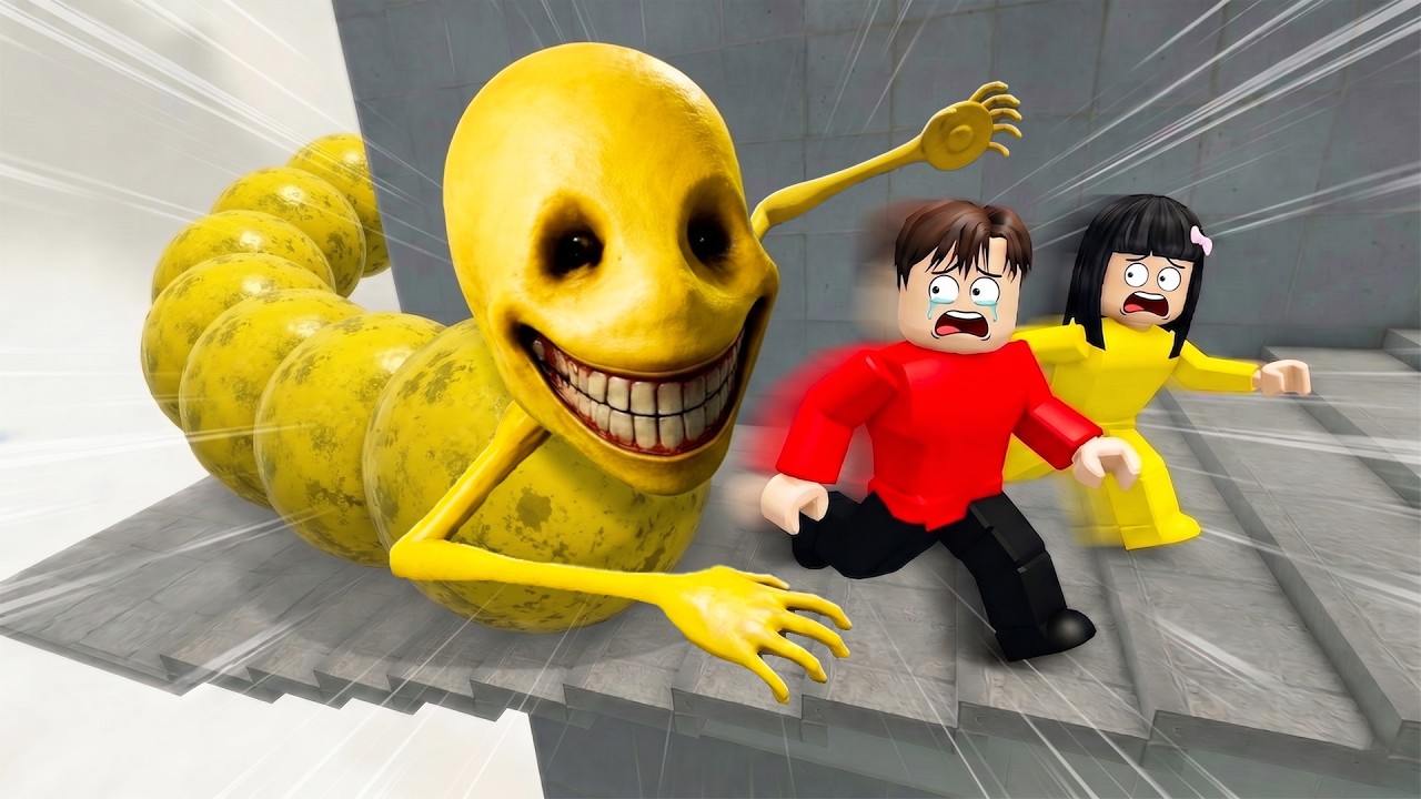 Yuta Mio Kabur Dari Kejaran Cacing Kepala Verity Seram Banget | ROBLOX