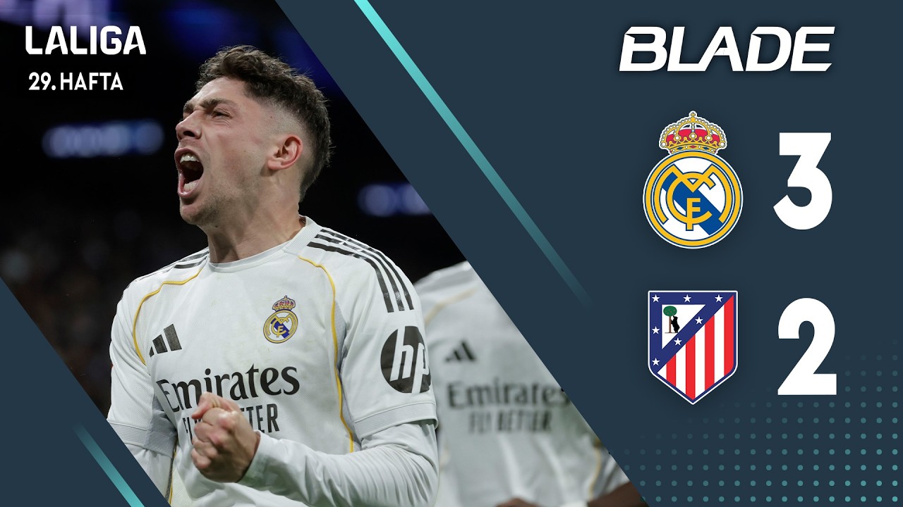 Real Madrid - Atletico Madrid (3-2) - Maç Özeti - LaLiga 2025/26