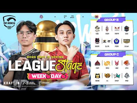 [ID] 2026 PMPL ID Spring League stage | Week 3 Day 3