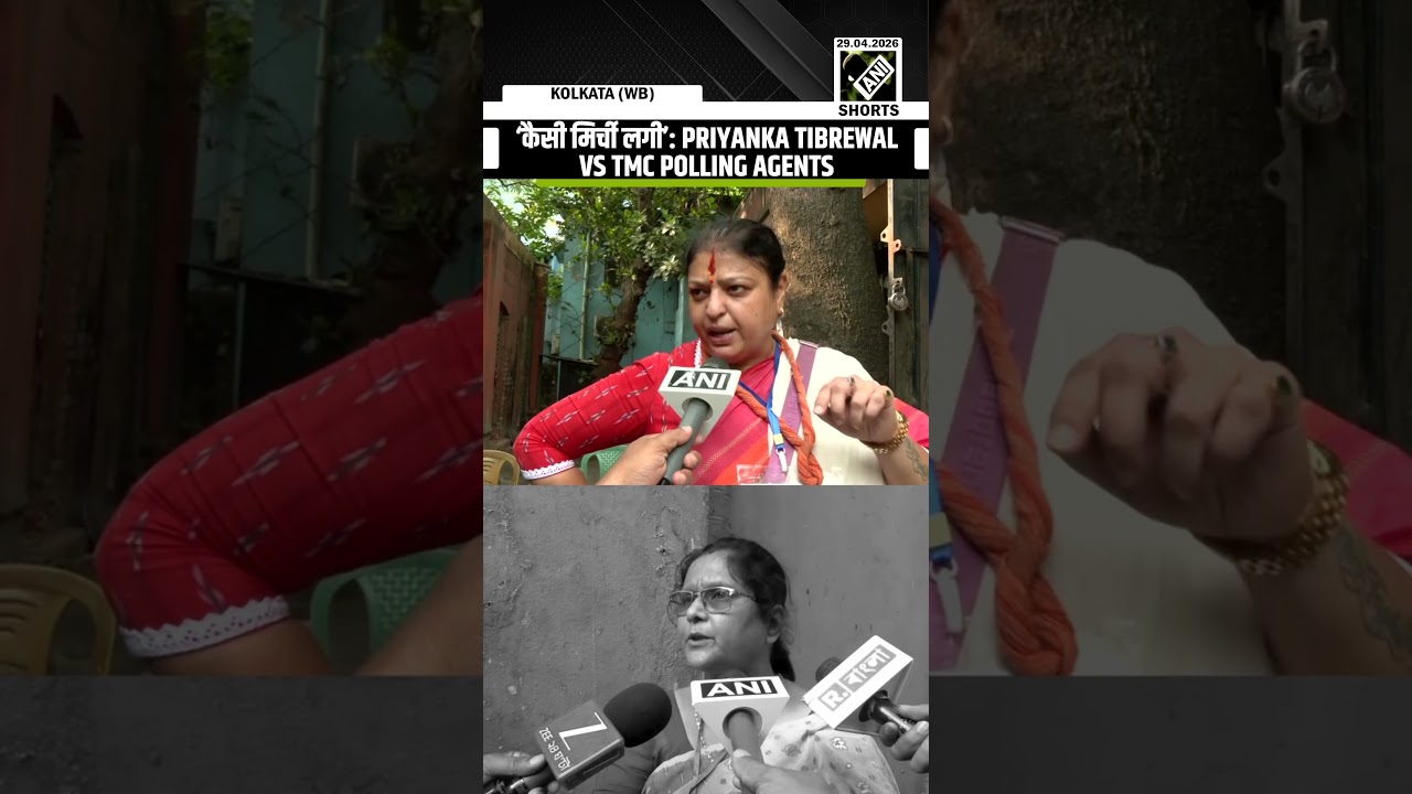 BJP Candidate Priyanka Tibrewal gets in heated confrontation with polling agents I West Bengal Polls