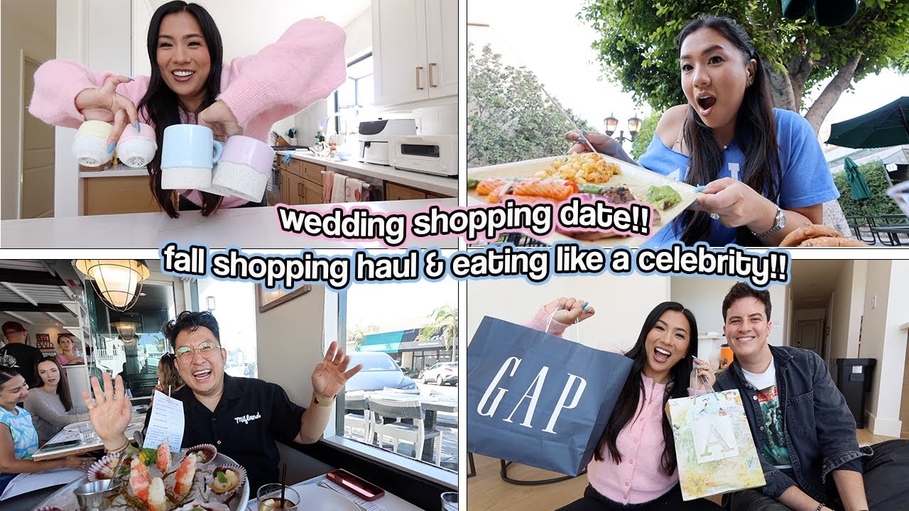 FALL SHOPPING HAUL + Eating Like A Celebrity!!