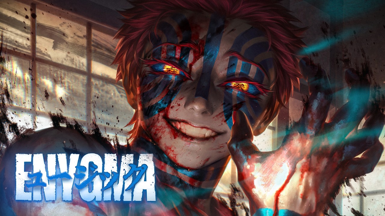 Presságio de Destruição | Akaza (Kimetsu no Yaiba) | Enygma
