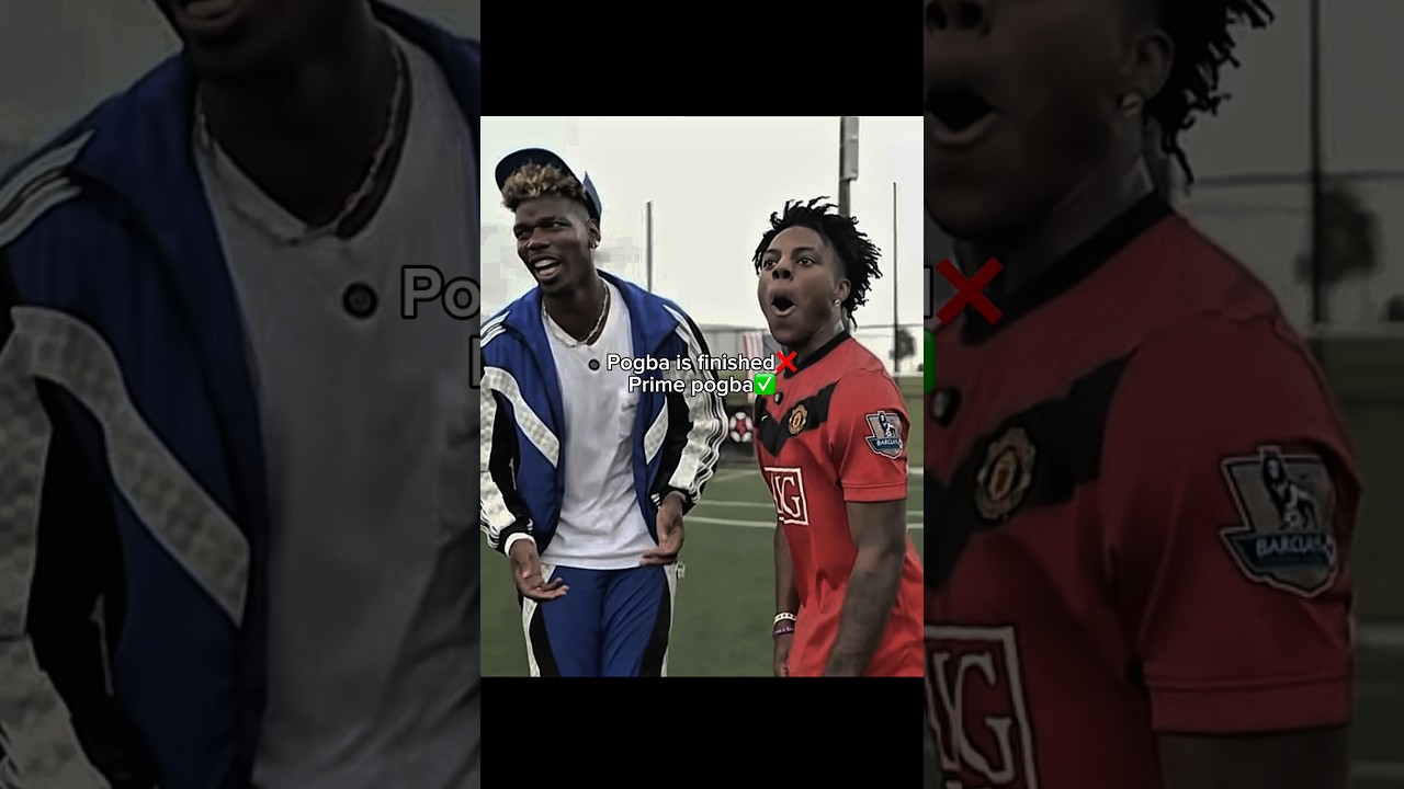Pogba nutmegs Ishowspeed Again🤣