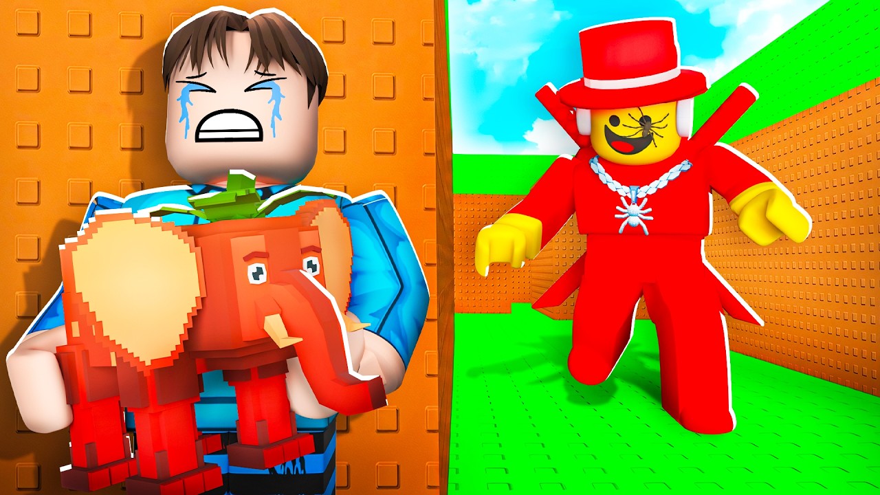 روبلوكس اسرق من متاهة سامي البرينروت ! Escape maze for brainrot