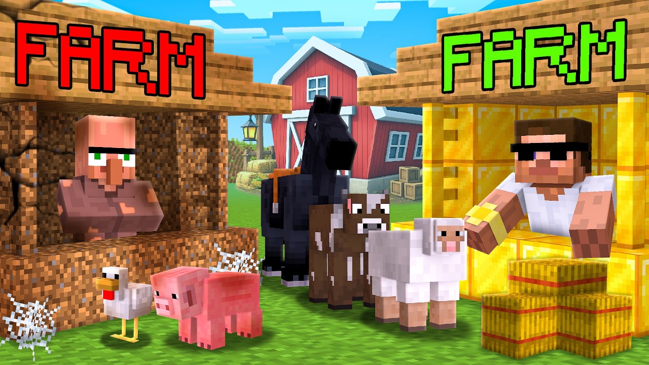 We Opened a Animal Farm in Minecraft..
