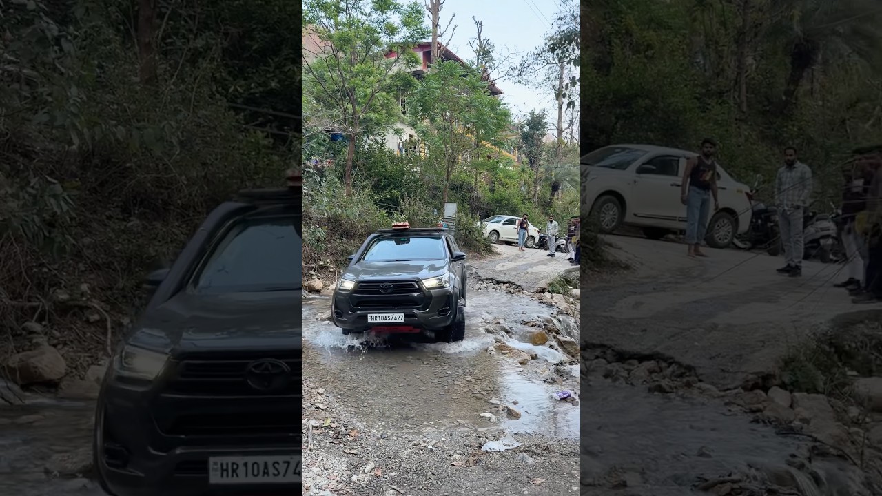 Off-road in Rishkesh 🚙 Hilux
