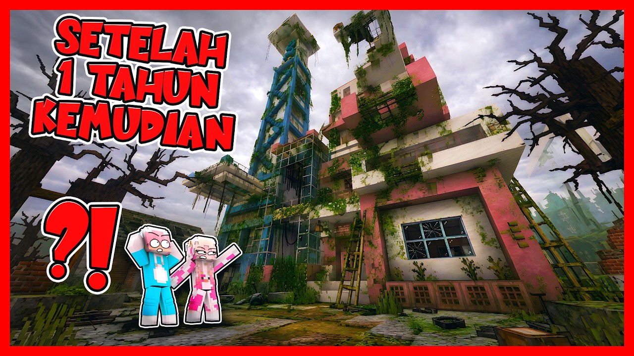 1 TAHUN BERLALU !! AKHIRNYA ATUN & MOMON KEMBALI KE DUNIA YANG LAMA !! Feat @sapipurba Minecraft