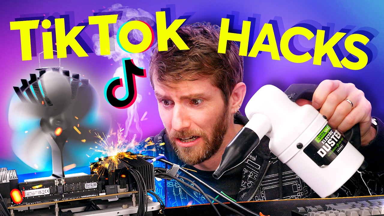 TikTok Tech Tips are TERRIBLE - Published by Linus Tech Tips