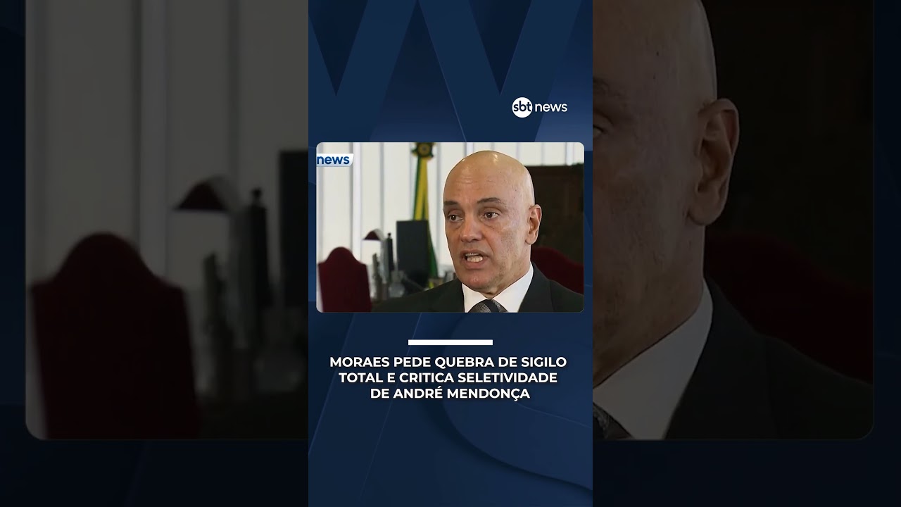 Moraes pede quebra de sigilo total sobre caso Master e critica Mendonça | #RadarNews