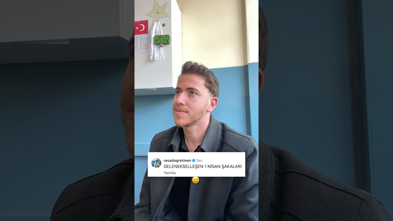 1 NİSAN HAHSHAHSHA...#öğretmen #öğrenci #mizah #komik #keşfet