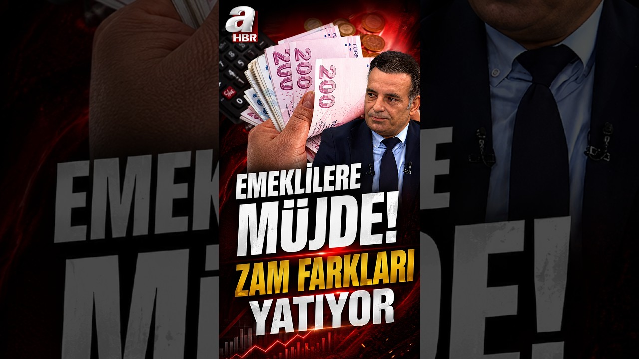 Emeklilere Müjde! Emekli Zam Farklarının Yatacağı Tarih Netleşti #shorts #emekli