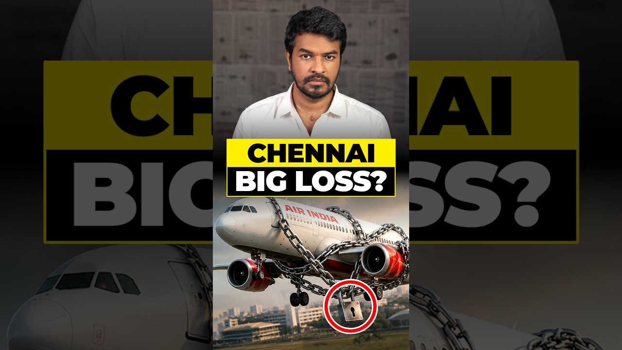 Chennai New Airport ஏன் நிறுத்தப்பட்டது? | Madan Gowri 🖖🏻