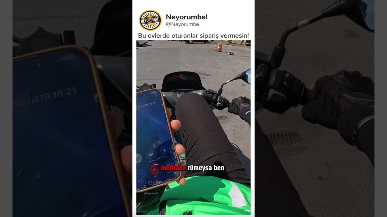 Bu tarz evlerde oturanlar sipariş vermesin diyenler 👇 #shorts#motovlog
