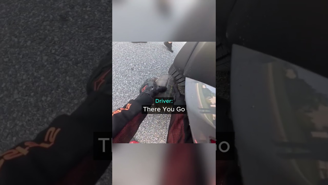 When a Biker Became Today's Hero😳...