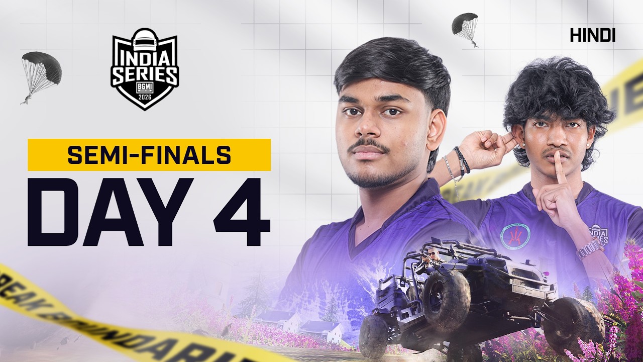 [Hindi] BGIS 2026 | SEMI FINALS | Day 4 #BGMILIVE #BGIS