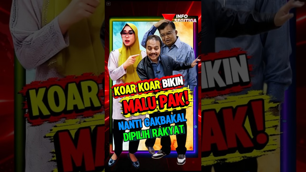 PANAS! Mantan Wapres Disorot, Pernyataannya Dinilai Jatuhkan Kredibilitas Sendiri #beritaterkini