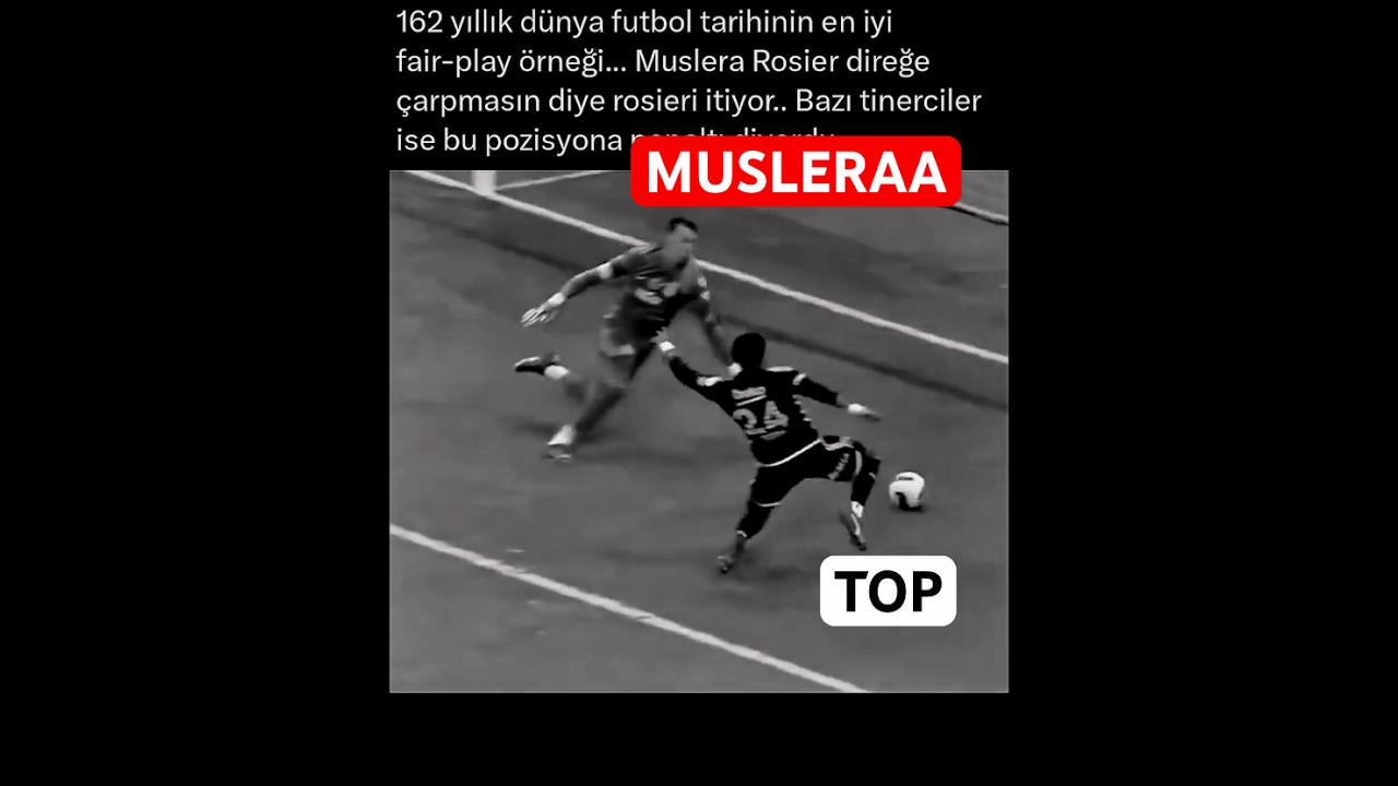 Muslera topu değil OYUNCUYU kurtardı herkes kaleciyi alkışladı ☝️