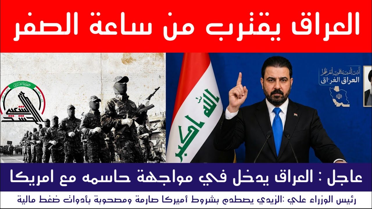 عاجل اقتربت ساعة الصفر العراق في مواجهة امريكا