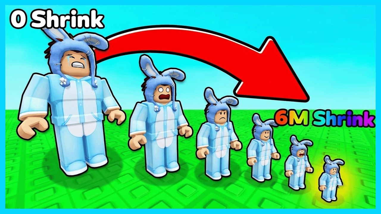 MIPAN & ZUZUZU Setiap Detik Jadi Semakin Kecil! ROBLOX