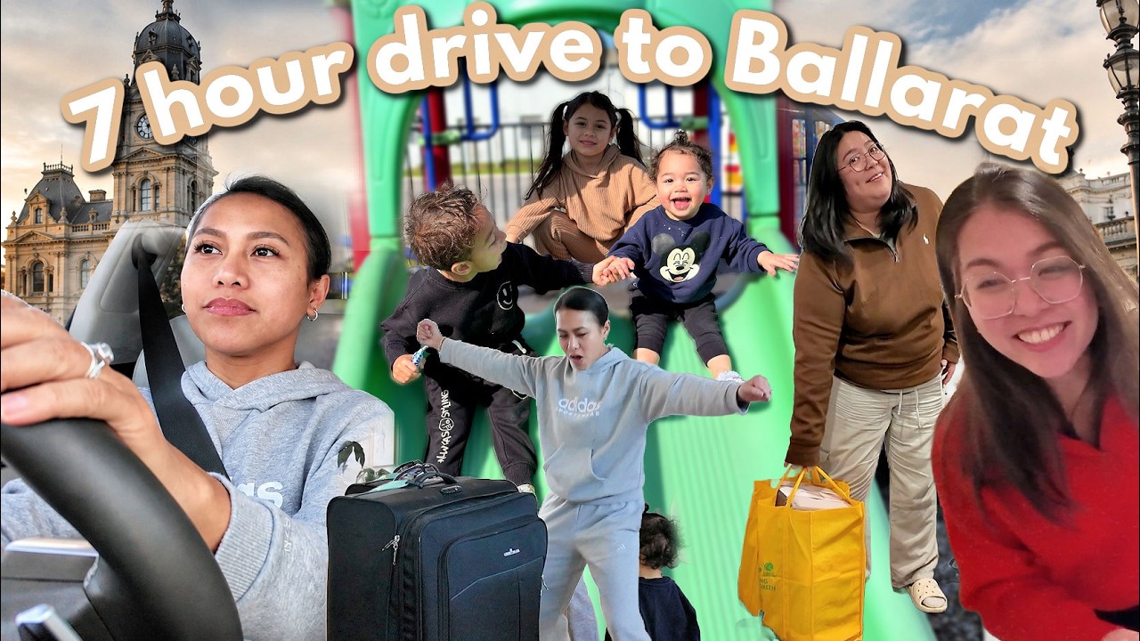 SCHOOL HOLIDAY FAMILY ROADTRIP! HAPPY BIRTHDAY TITA! ❤️ | rhazevlogs