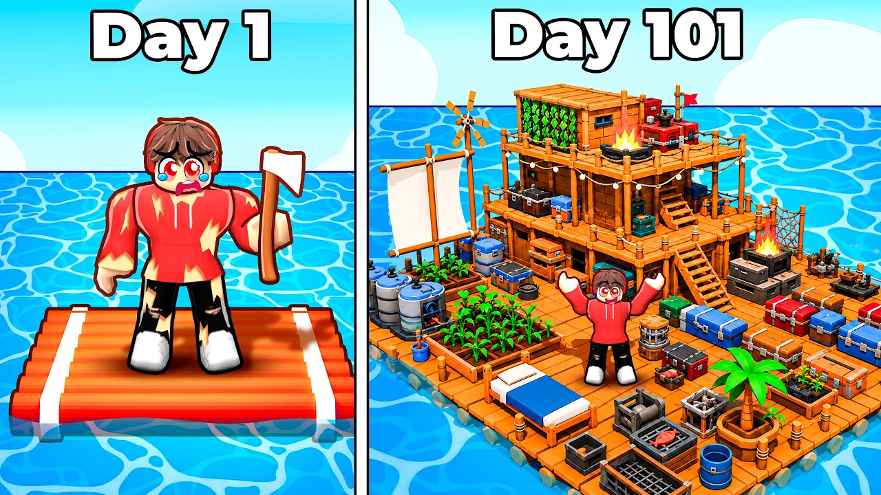 I Survived 101 Days on a RAFT..