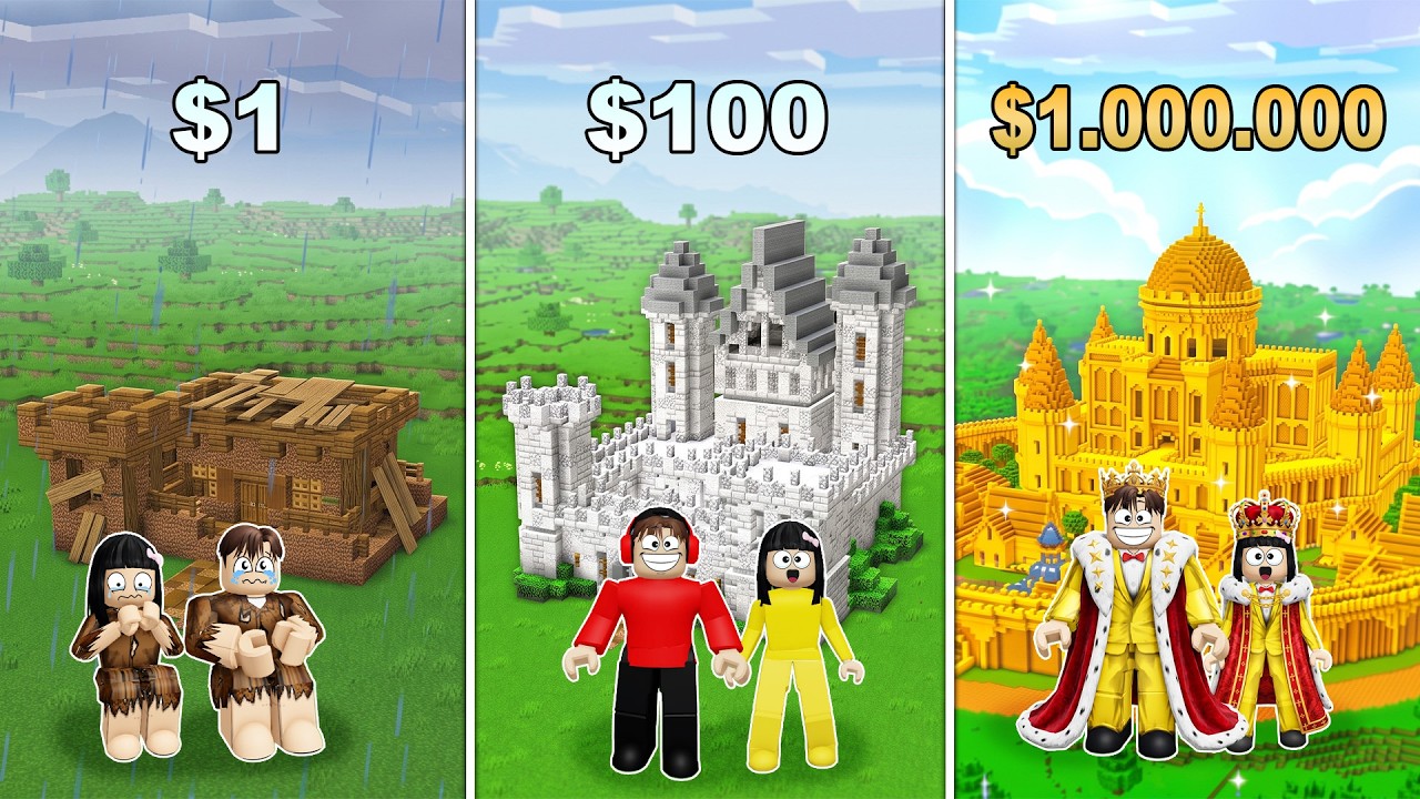 Yuta Mio Buat Istana Kerajaan Dari Miskin Sampai Jadi Kaya | ROBLOX