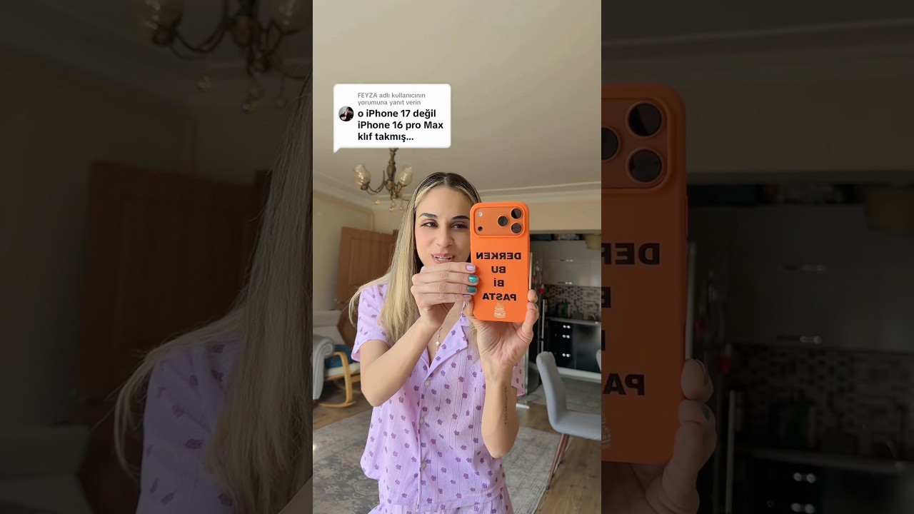 TELEFONUMA IPHONE 17 KILIFI MI TAKTIM? TİKTOK