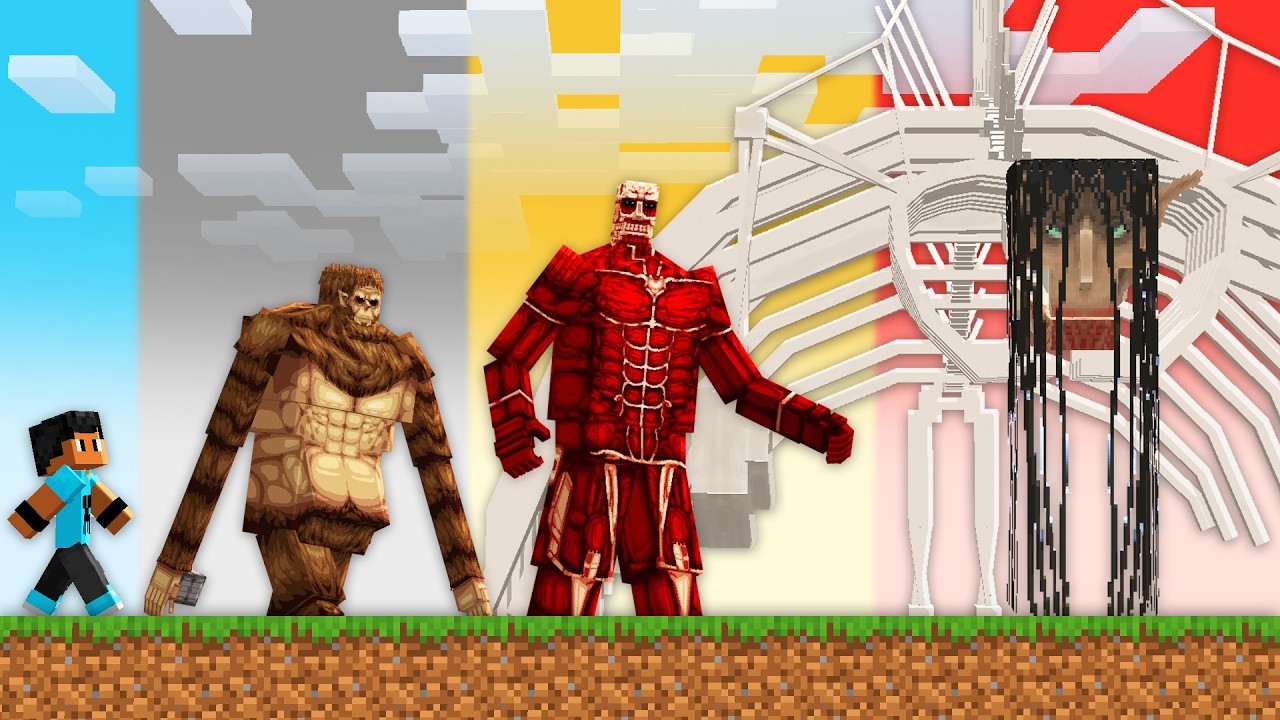 Evolui de HUMANO para TITAN FUNDADOR