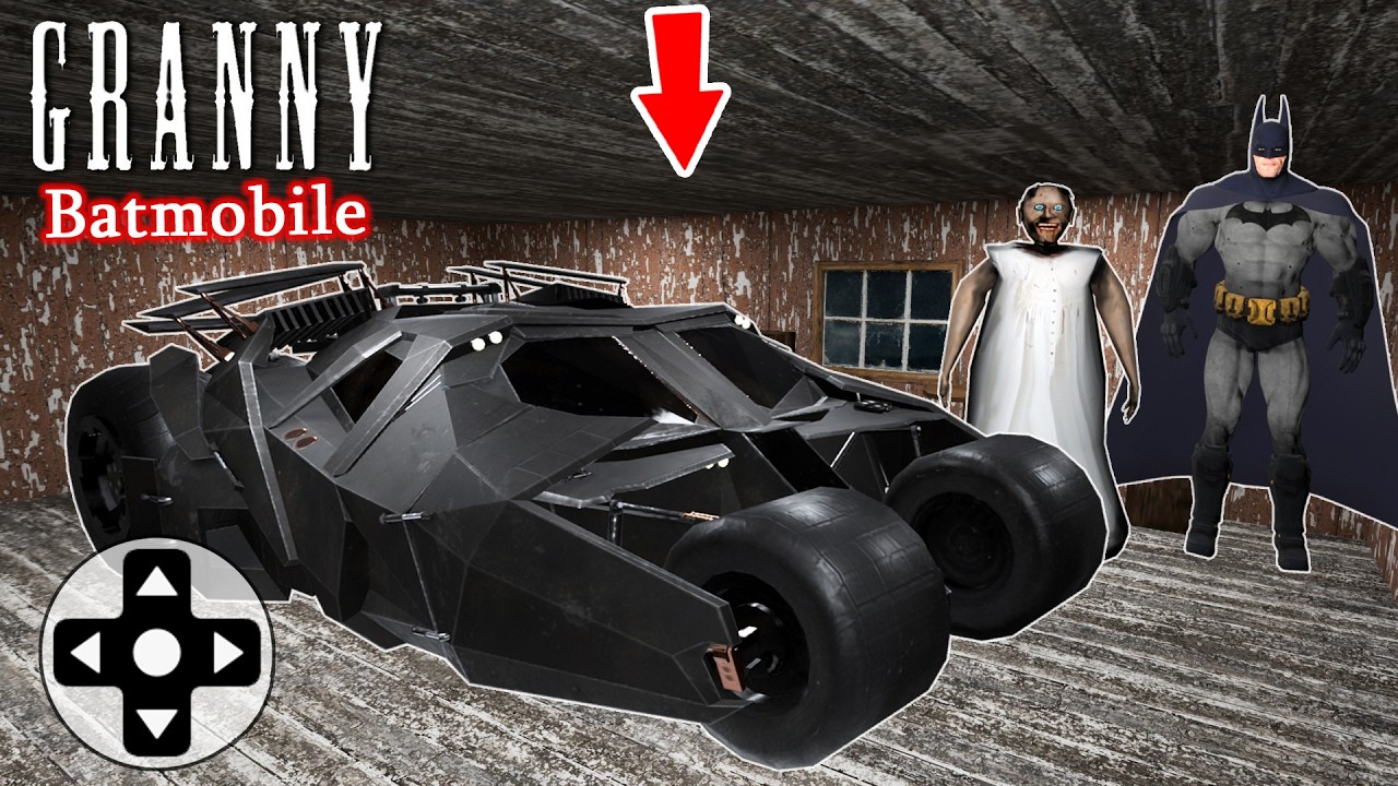 Playing as Granny and Grandpa vs Batman vs Batmobile in Room - Gameplay Animation (p.13)