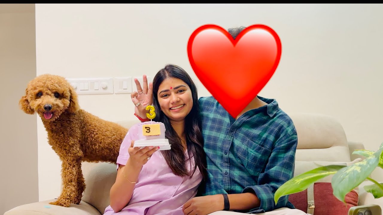 Celebrating 3 Years with a Surprise Name Reveal 🎉🥰