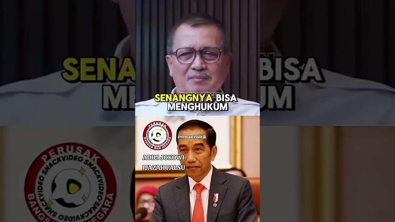 KALAU SAYA MASIH AKTIF, SAYA AKAN PANGGIL JOKOWI !!!