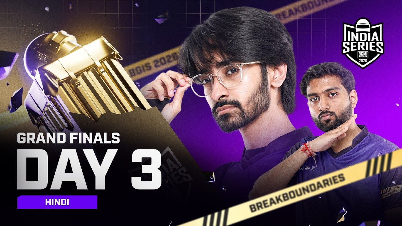 [Hindi] BGIS 2026 | GRAND FINALS | Day 3 #BGMILIVE #BGIS