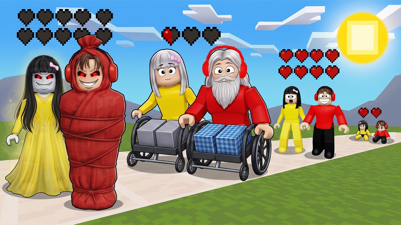 Perjalanan Yuta Mio Dari Bayi Sampai Tua Dan Menjadi Hantu Menyeramkan | ROBLOX