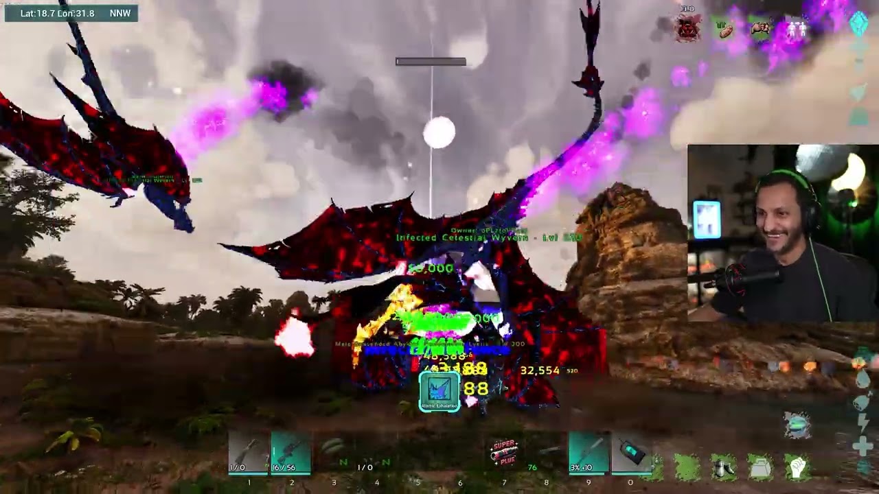 بث أرك مواجهة الزعماء