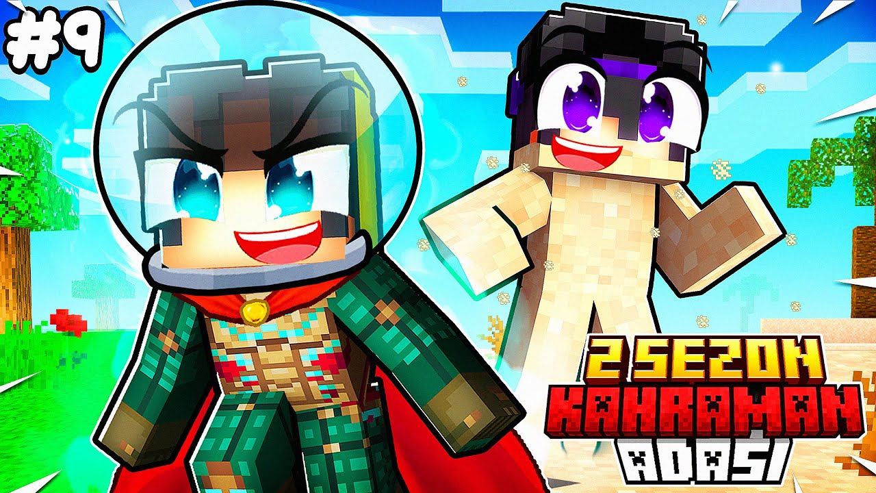 Yeni SEVİYE 3 Kahramanım! (Çok Güçlü) #9 ⭕️ | Minecraft 2.Sezon Kahraman Adası
