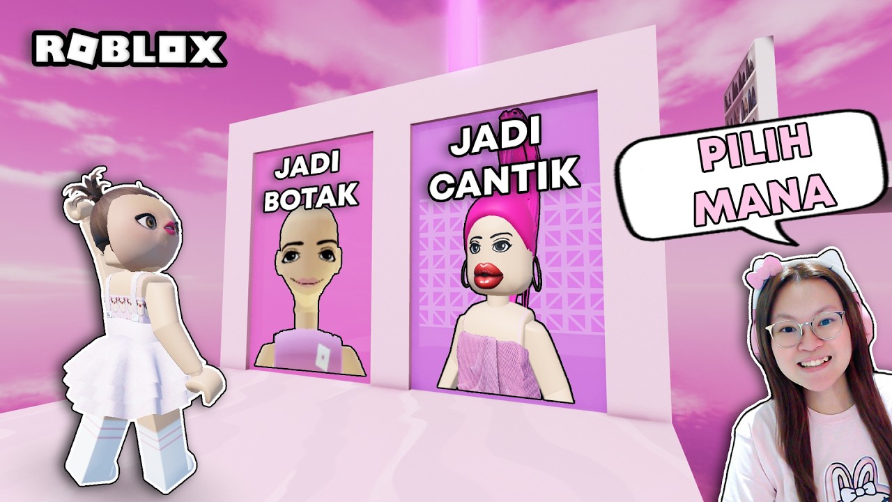 Pilihan Di Tower Ini Bisa Bikin Kita Jadi Cantik ?!! [Roblox Indonesia]