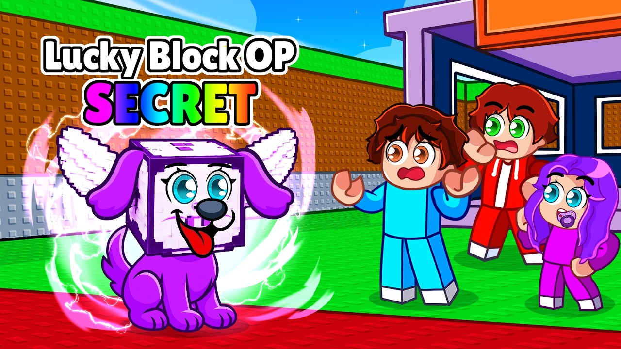 KÖPEK LUCKY BLOCK Olarak Arkadaşlarıma Şaka Yaptım!