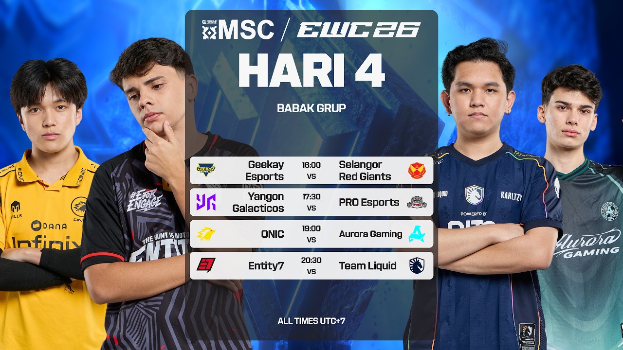 [LIVE] | Group Stage MSC DI EWC Hari 4 | (ID)