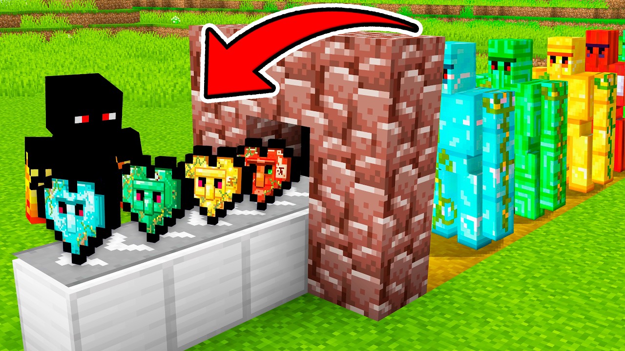 Abri uma Loja de Corações de Golem no Minecraft