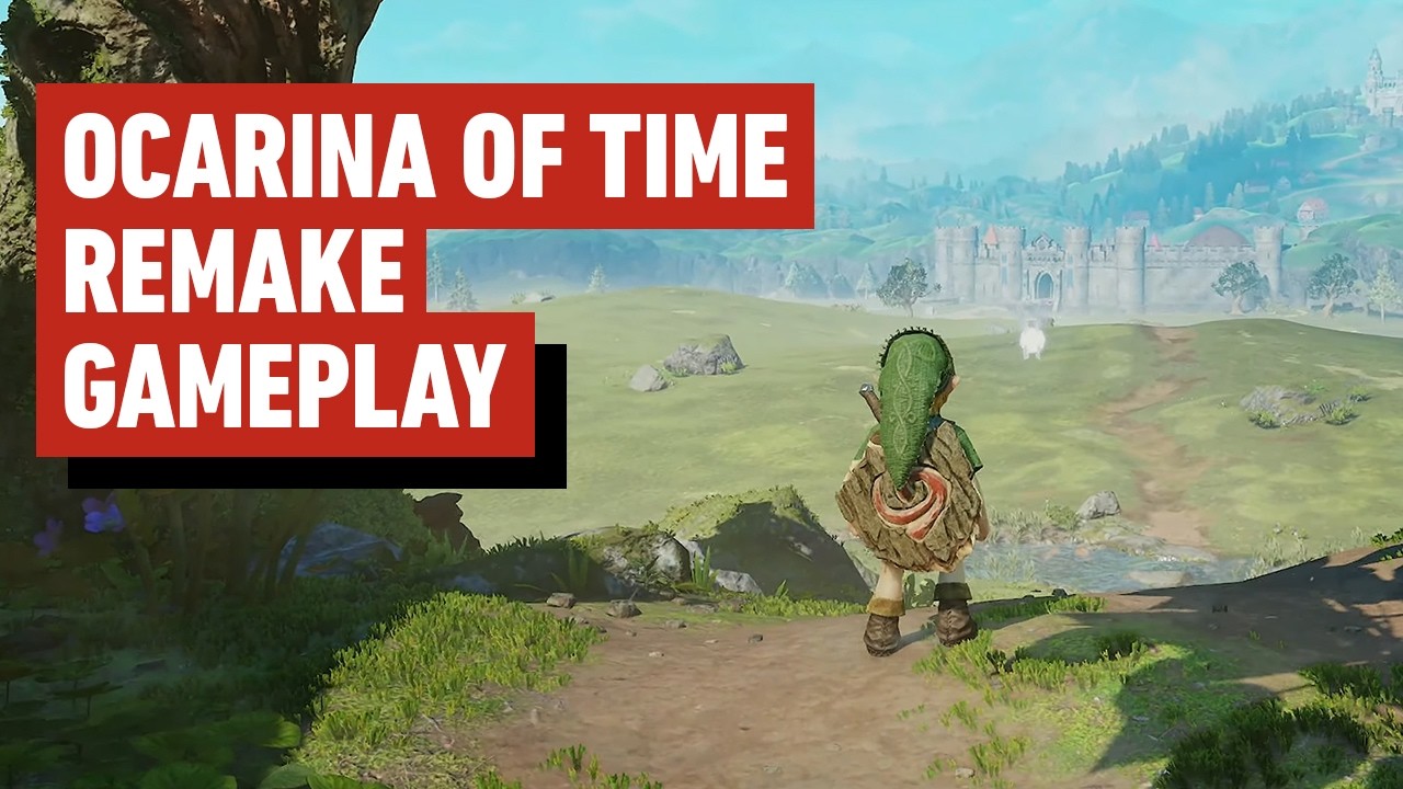 The Legend of Zelda: Ocarina of Time Remake Gameplay Revealed!